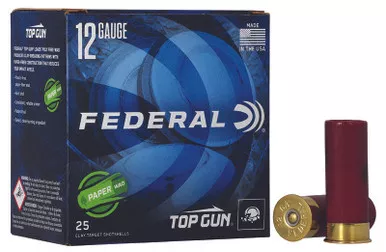 12GA 2-3/4″ 1OZ #7.5 Stl PaperWad TopGun