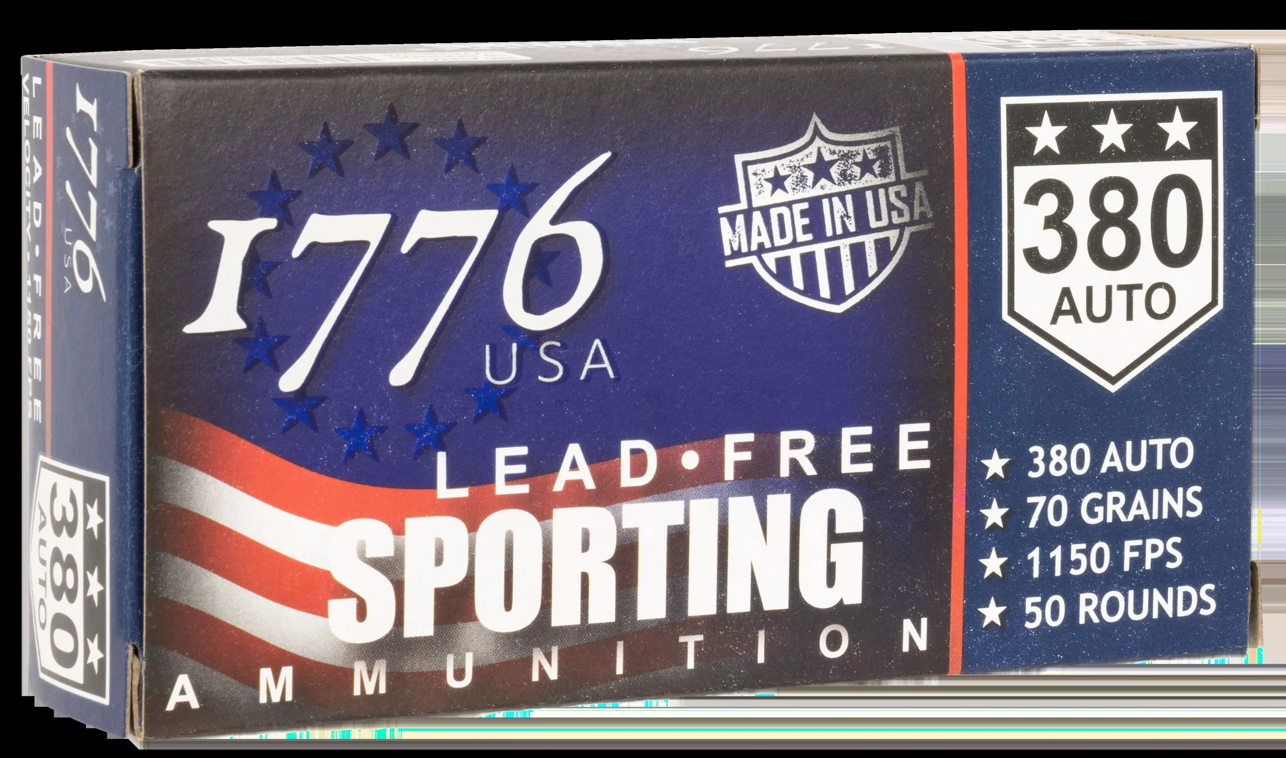 1776 USA Lead Free Sporting 380 ACP Lead Free Ball 50/Box
