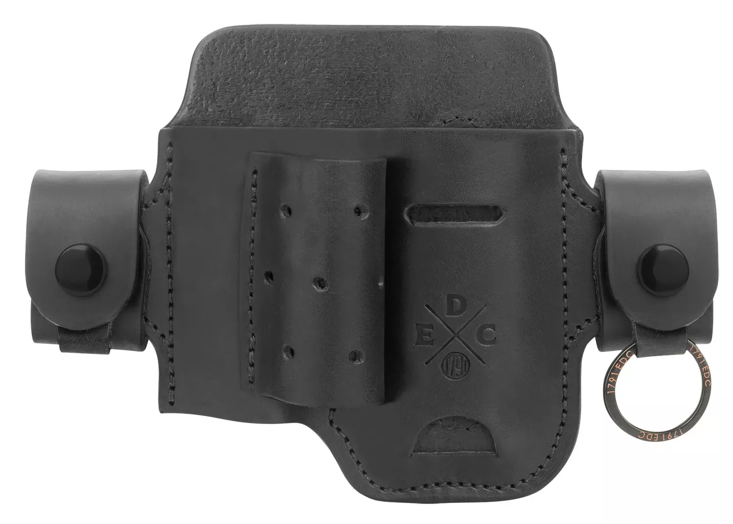 1791 Gunleather EDC Heavy Duty Action Snap OWB Black Leather RH/LH