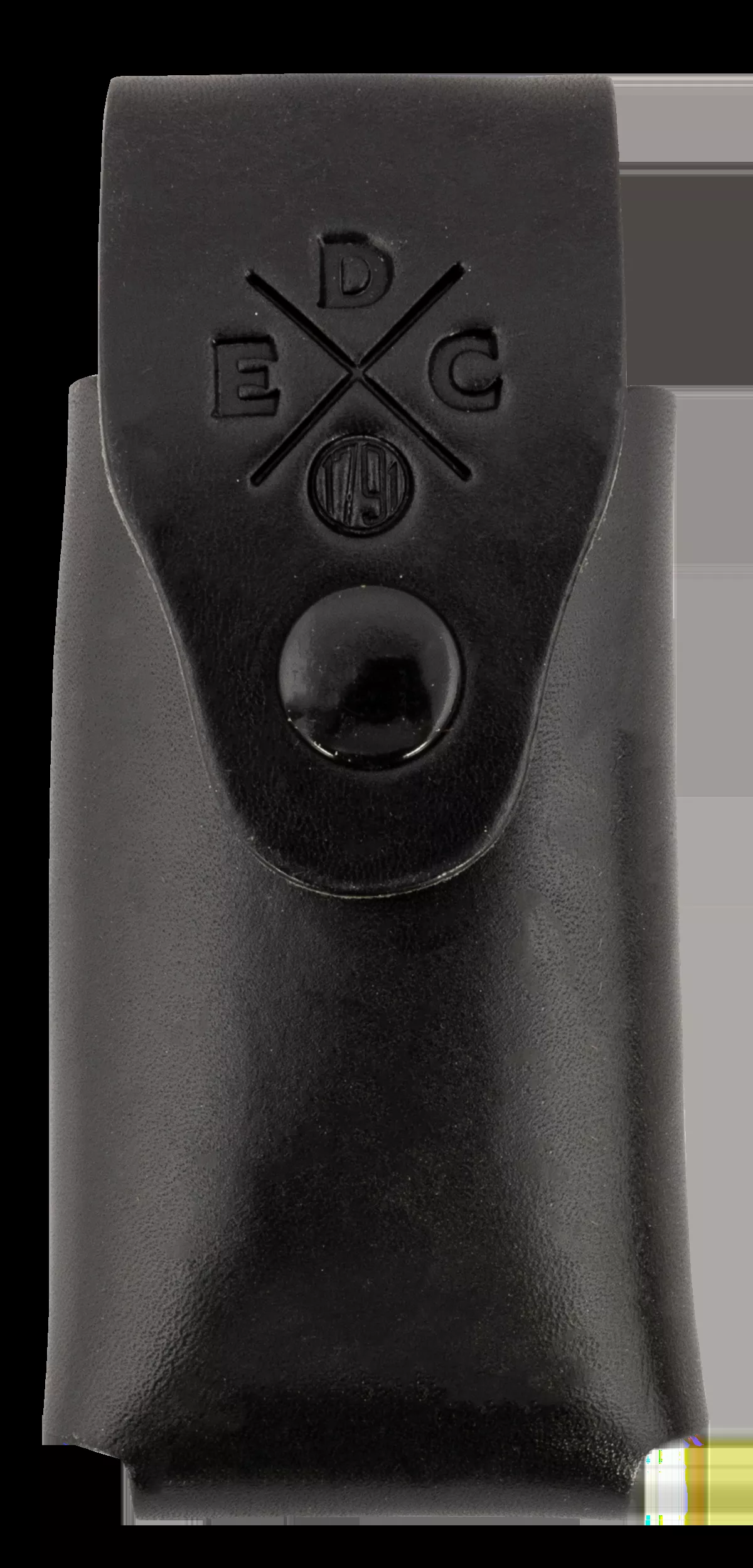 1791 Gunleather EDC Heavy Duty Easy Slide Black Leather Holster HDESSLSBLKA