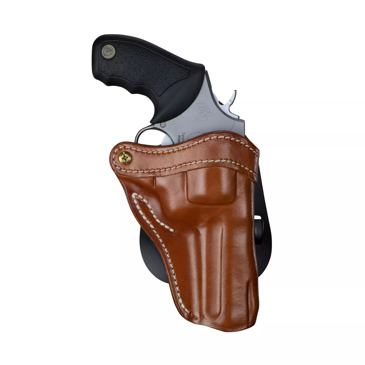 1791 Gunleather R2 OWB Classic Brown Leather Fits Ruger GP100 Paddle Mount RH