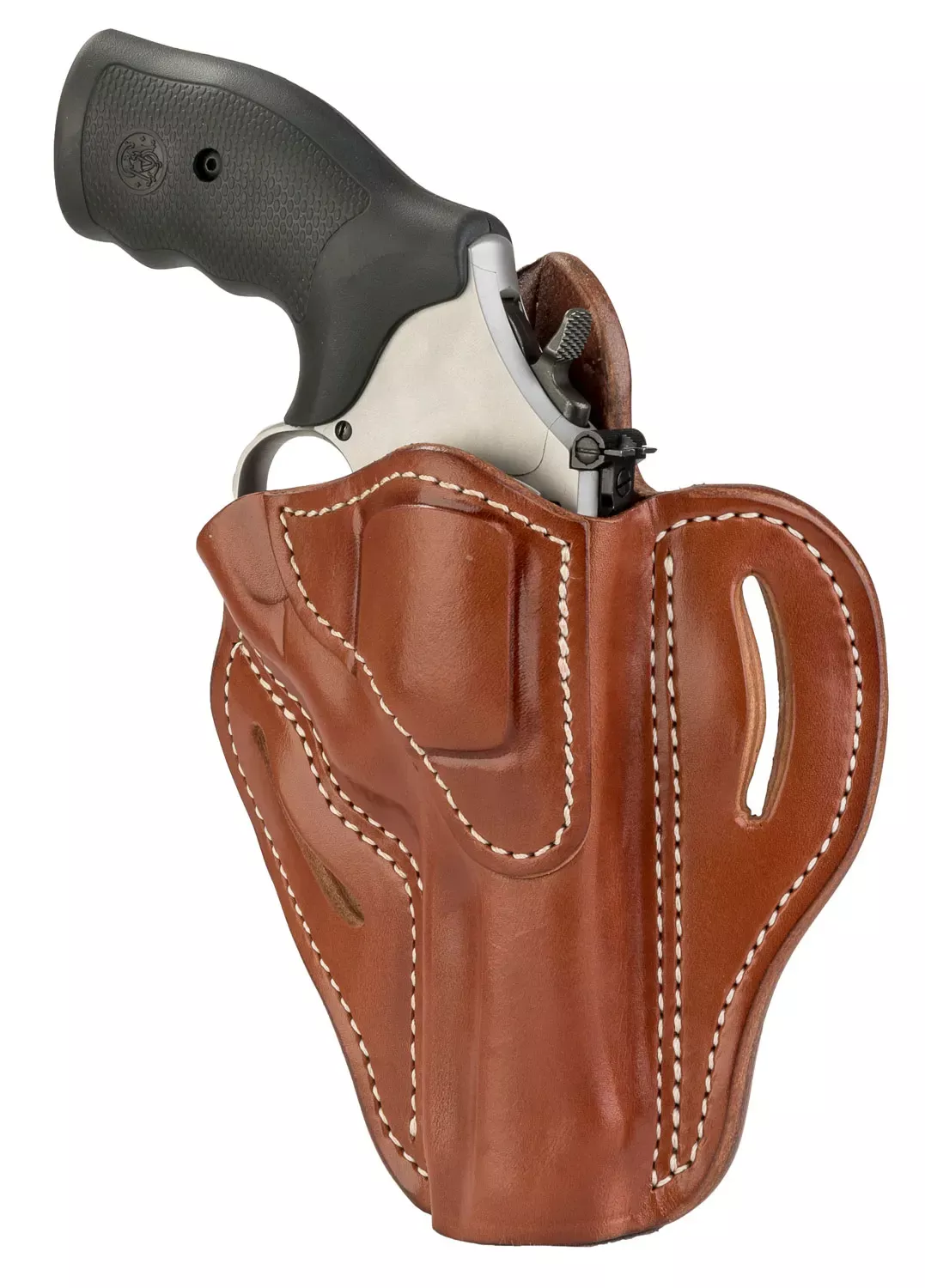 1791 Gunleather RVH2OWB Classic Brown Leather Fits Ruger GP100 Belt Loop Mount RH