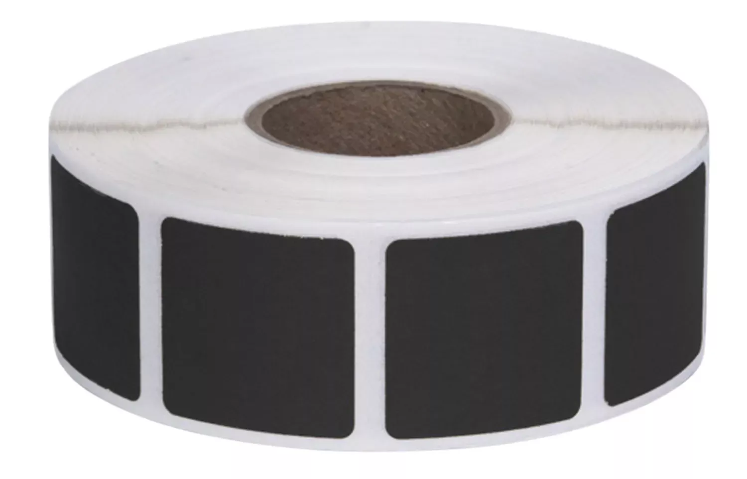 Action Target Pasters Square Black Adhesive Paper 7/8″ 1000 Per Roll