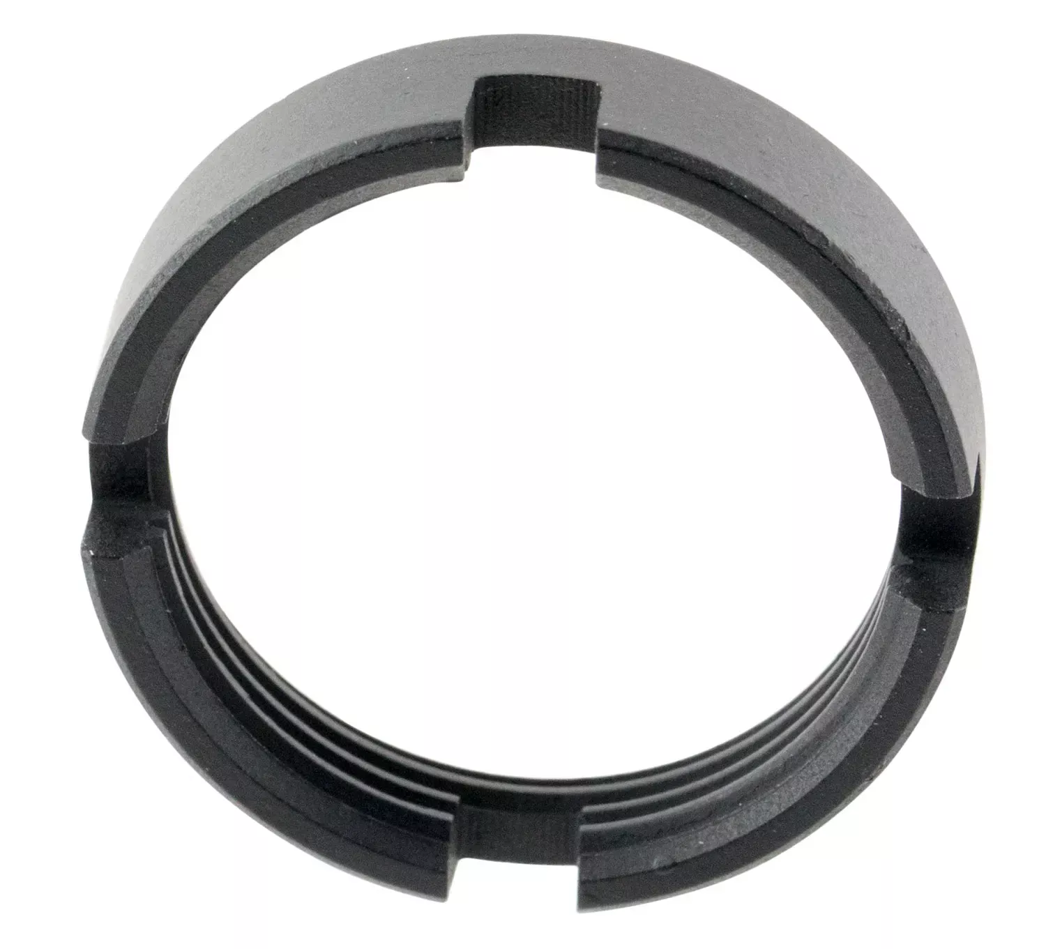 Advanced Technology AR-15 Castle Nut Mil-Spec Steel Black