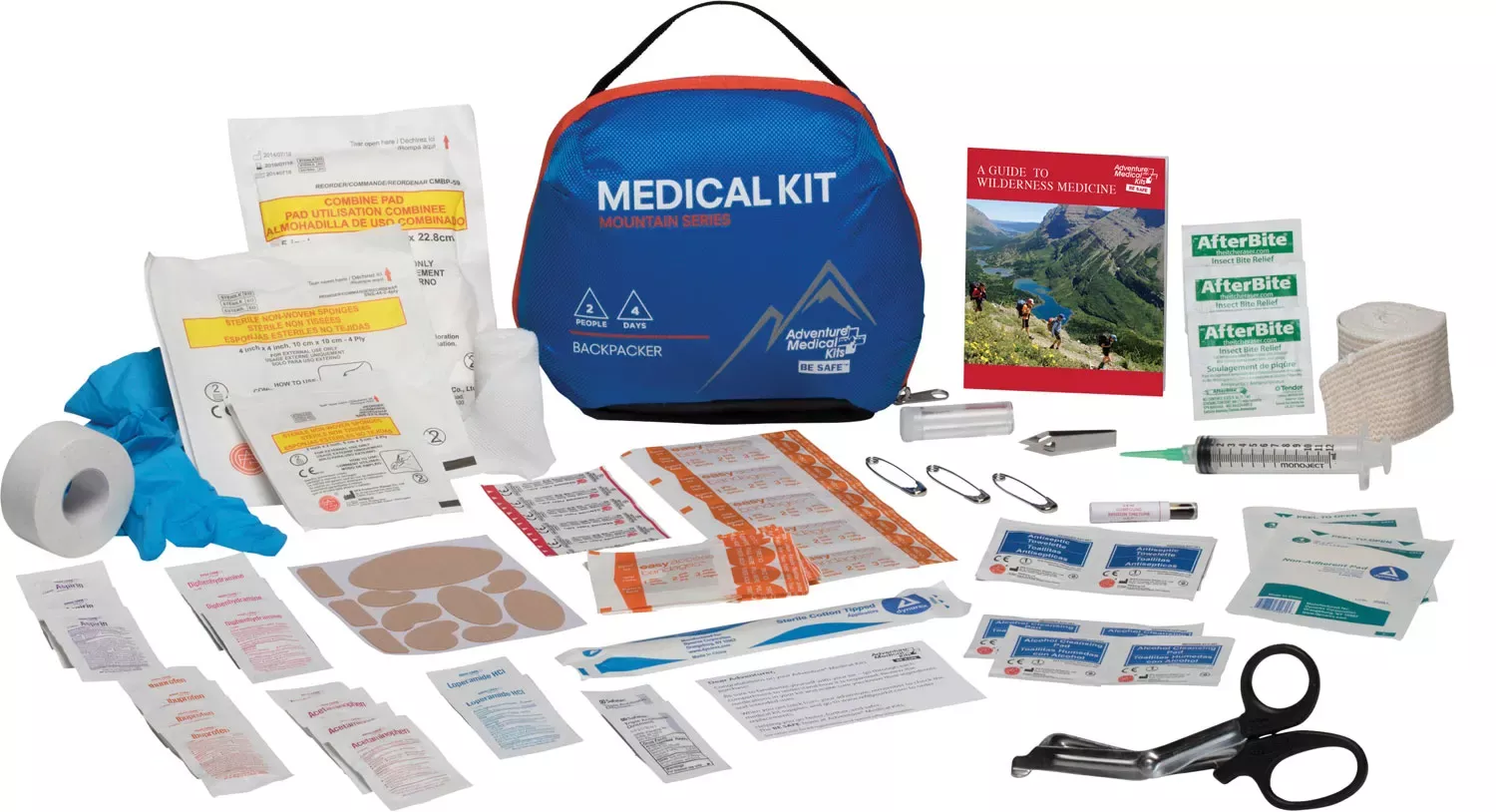 Adventure Medical Kits Mountain Backpacker Medical Kit Blue 0100-1003