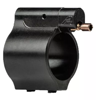 Aero Precision .875 Adjustable Low Profile Gas Block, Nitride Finish