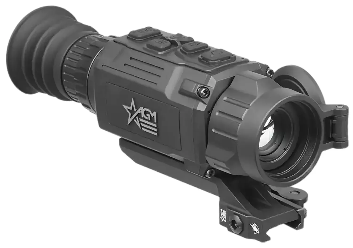 AGM Global Vision Rattler V2 25-256 Thermal Scope 3.5-28x 25mm Multi Reticle Digital 1x/2x/4x/8x Zoom 256×192 50 Hz Resolution