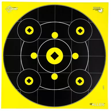 ALLEN EZ AIM SPLASH 12"BULLSEYE 12PK