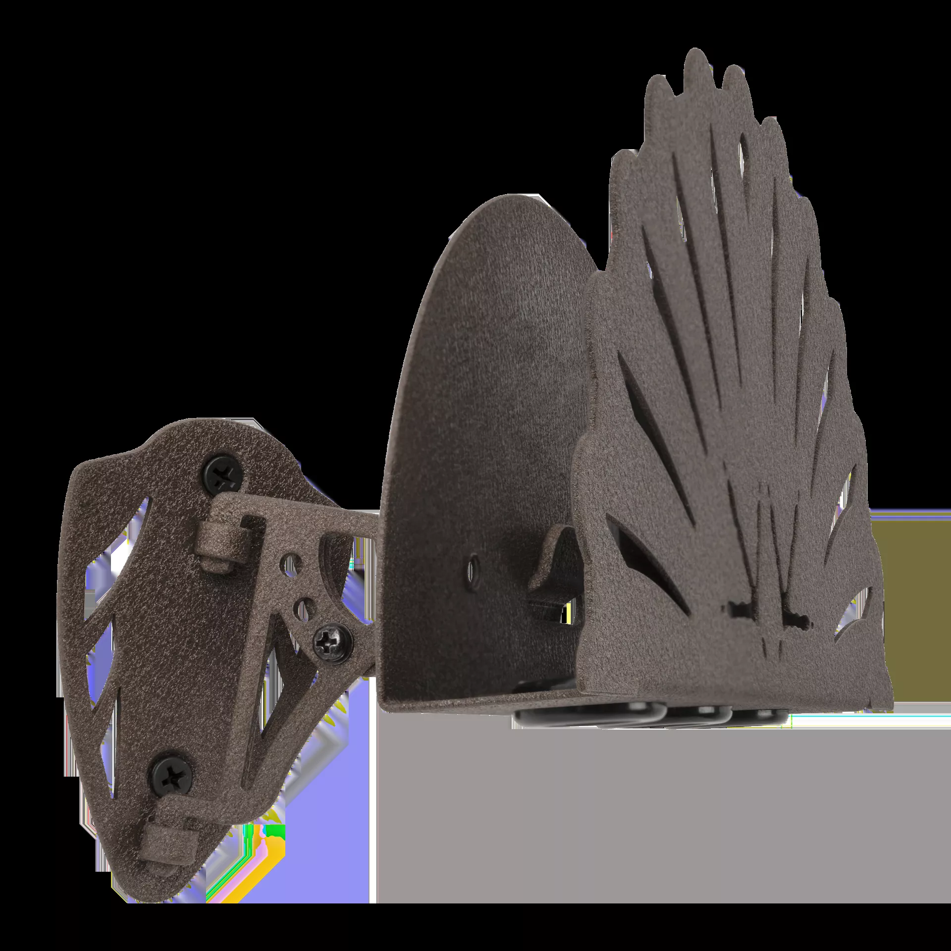 Allen EZ Mount Turkey Fan Display Wall Mount Steel Brown