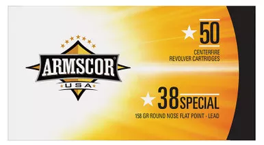Armscor 38SPL 158gr RNFP Cowboy 50rd
