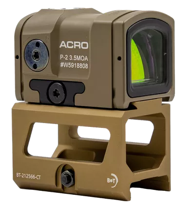 B&T Aimpoint ACRO P-2, 1x Magnification, 3.5 MOA Red Dot, Flat Dark Earth