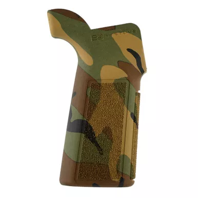 B5 Systems Type 23 P-Grip, Aggressive Texture, Woodland Camo
