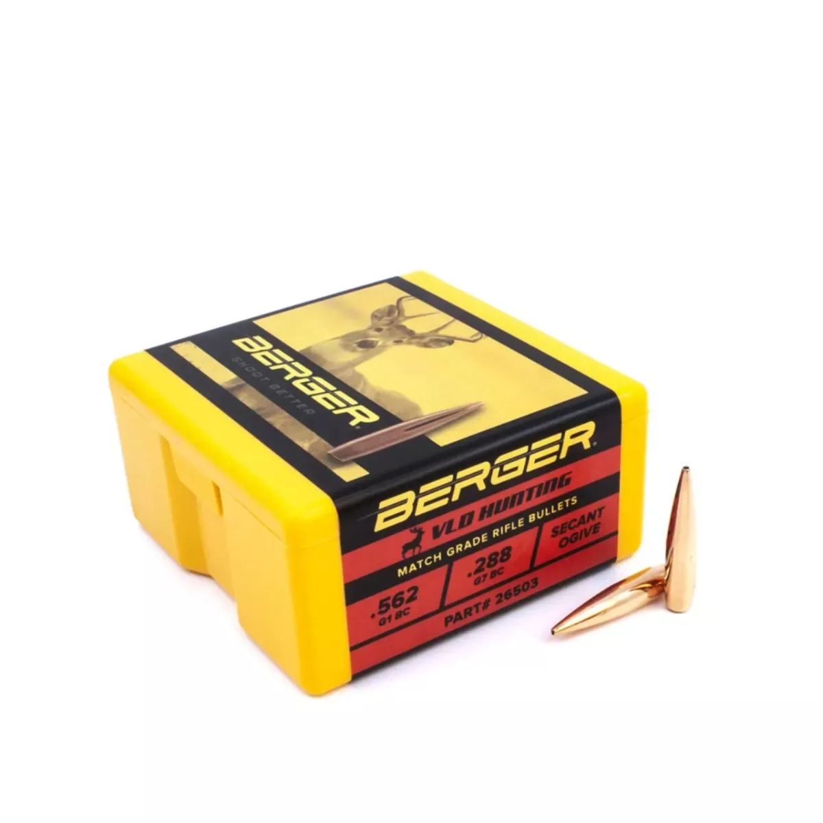 Berger Hunting Bullet 6.5mm 130 Gr VLD 100/Box
