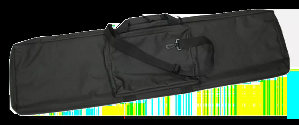 Bob Allen 79001 Max-Ops Rectangular Tactical Rifle Case Water Resistant Black Polyester