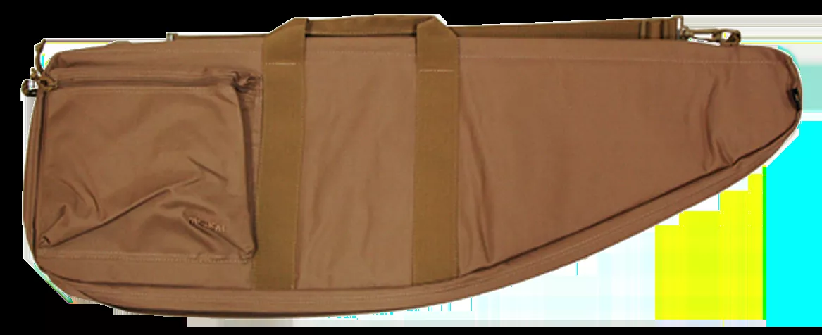 Bob Allen 79007 Max-Ops Tactical Rifle Case Water Resistant Coyote Brown Polyester