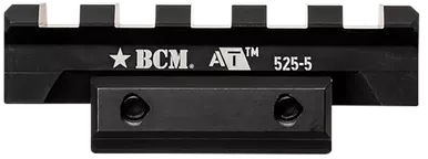 Bravo A/T Optic Riser 525-5, Black Anodized, 5 Slots