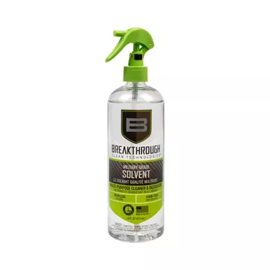 Breakthrough Clean Military-Grade Solvent, Odorless, Non-Staining, 16oz