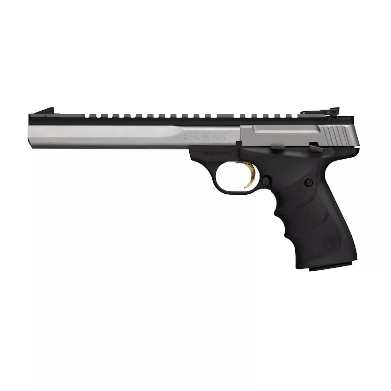 Browning Buck Mark Contour Stainless URX 7 1/4" bbl 22 LR Matte Blk/Stainless