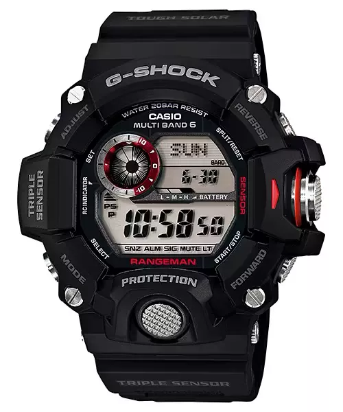 Casio G-Shock Tactical Rangeman Keep Time Black Size 145-215mm