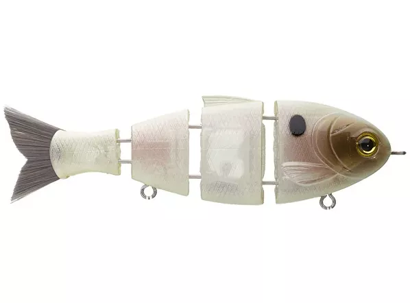 Catch Co. Mike Bucca’s Baby Bull Shad – Pearl Bone