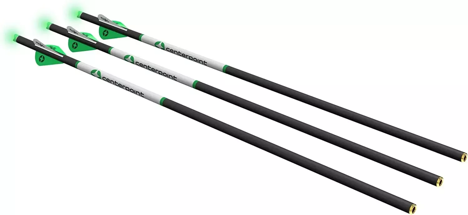 CenterPoint Premium Crossbow Arrow w/ Lighted Nocks 3Pk AXCCA203PK