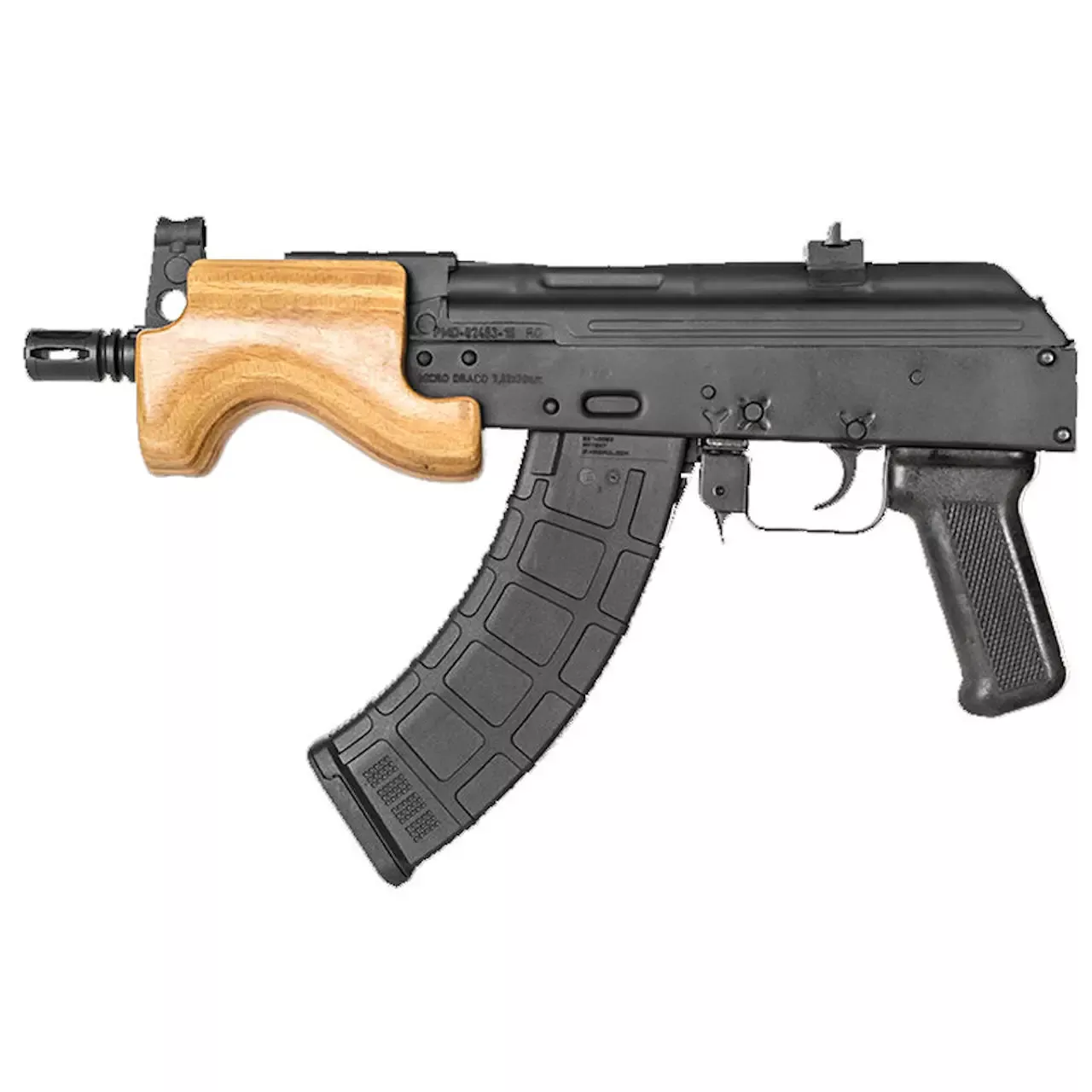Century Arms Micro Draco AK Pistol 7.62x39mm Matte 6.25"