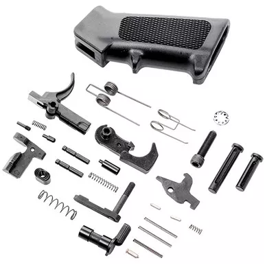 CMMG Lower Parts Kit AR10 MK3, Mil-Spec Components, Black Finish