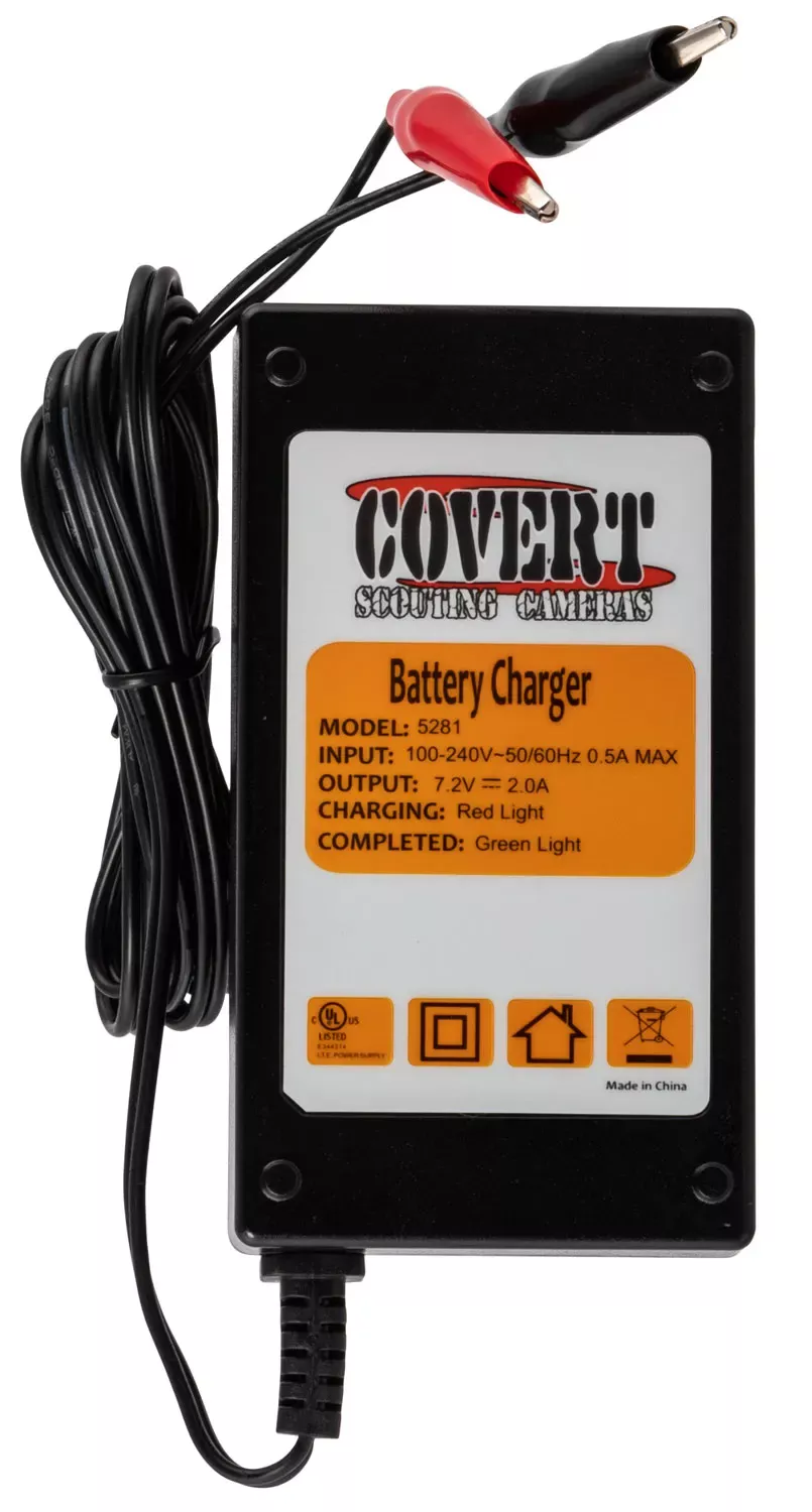 Covert Scouting Cameras LifePo4 Wall Charger For LiFeP04 Battery