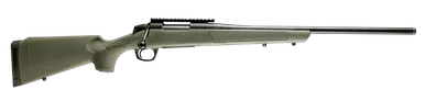 CVA CR3900G Cascade243 Win 4+1 22" Graphite Black Cerakote Threaded Barrel, Graphite Black Cerakote Picatinny Rail Steel Receiver, OD Green Synthetic Stock