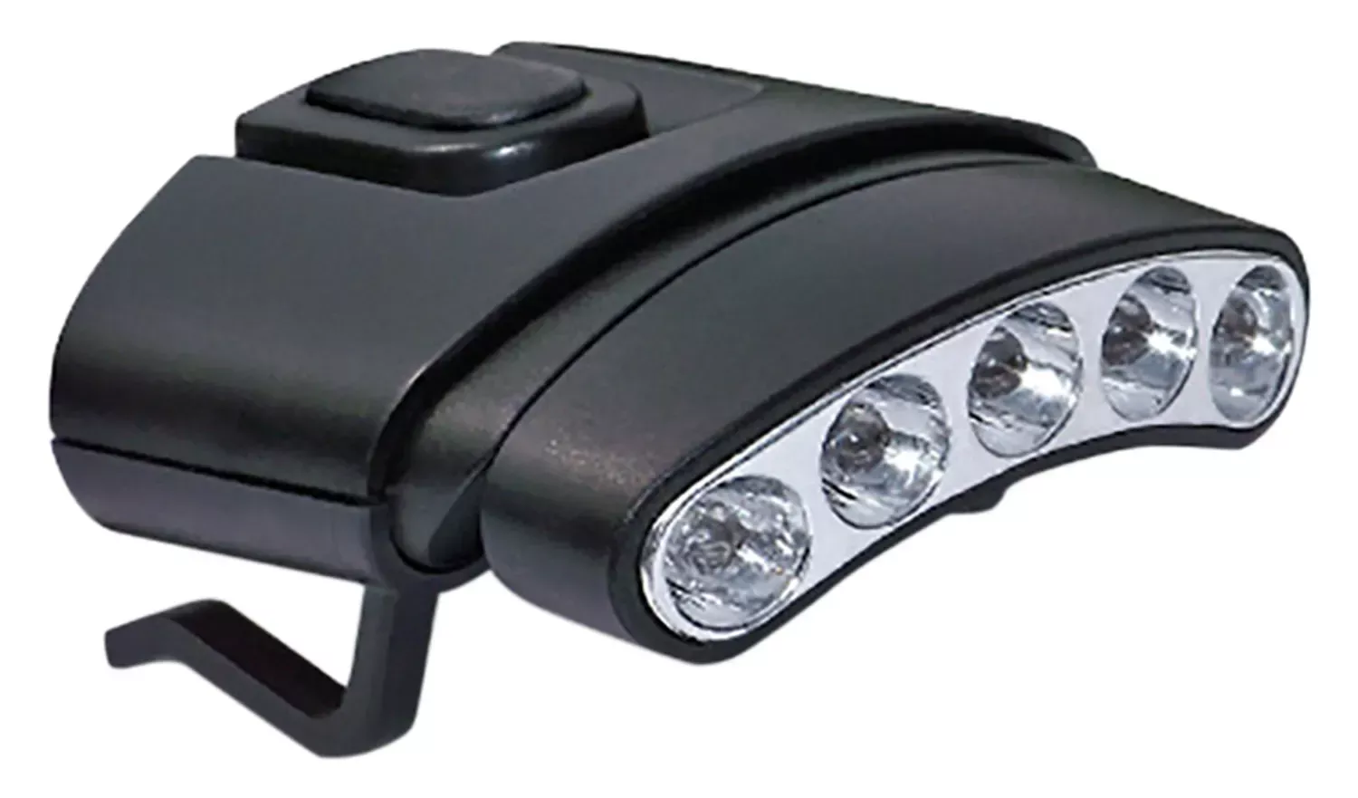 Cyclops Orion Tilt 30 Lumens Green/White LED Bulb Black Clip-On