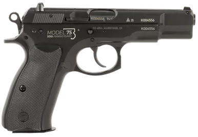CZ 75 BD, 9MM Luger, 4.60" Barrel, 16 Rds, Black Polycoat