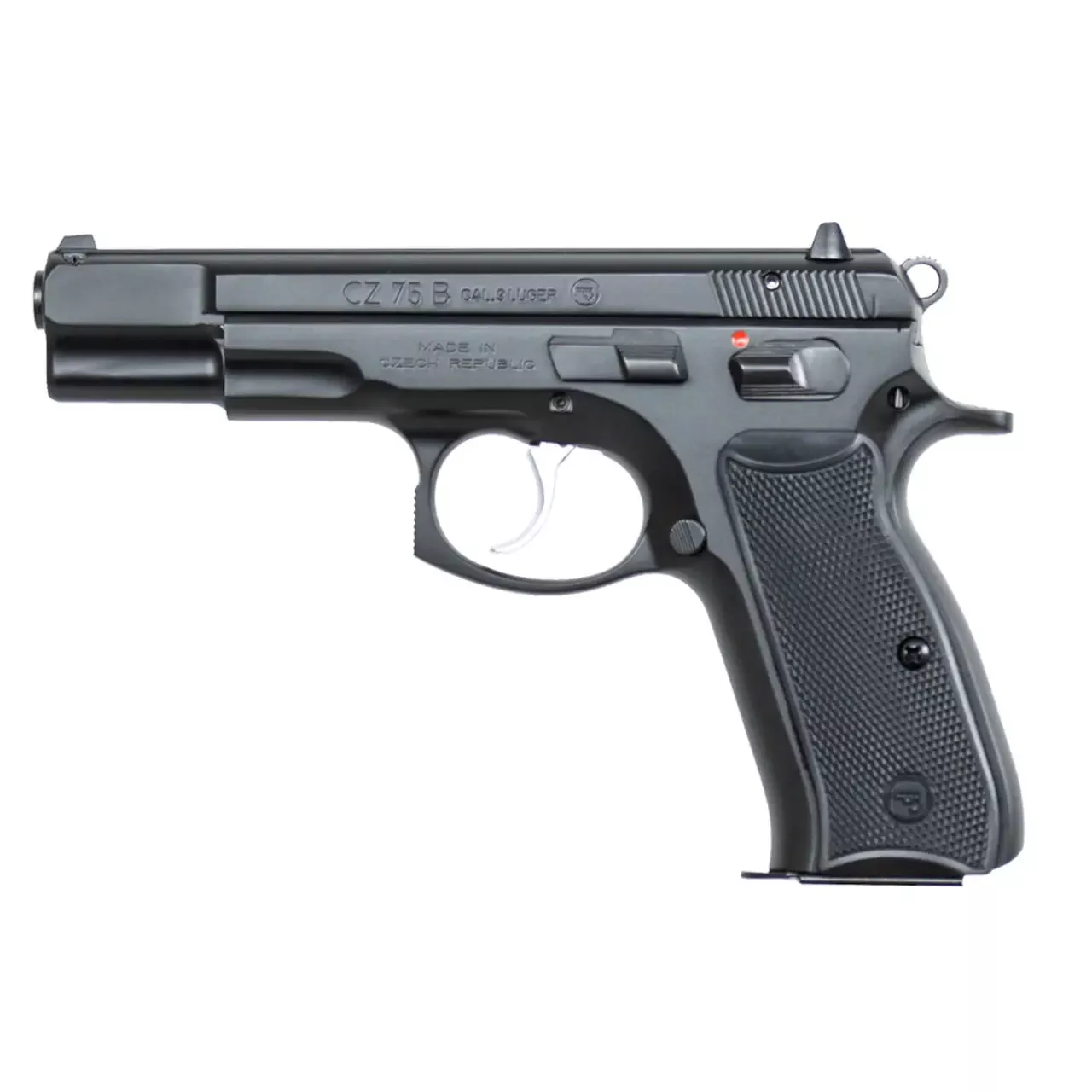 CZ-USA 75B 9mm Luger Pistol 4.72" Black Polycoat 16+1 91102
