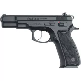 CZ USA CZ 75 B, 9MM, 4.60" Barrel, 10 Rds, Black Polycoat