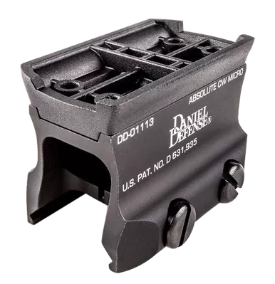 Daniel Defense Micro Mount, Rock & Lock, Black Anodized