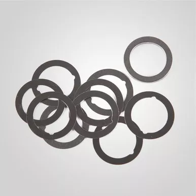 Dead Air Muzzle Device Shim Kit, Silver Finish