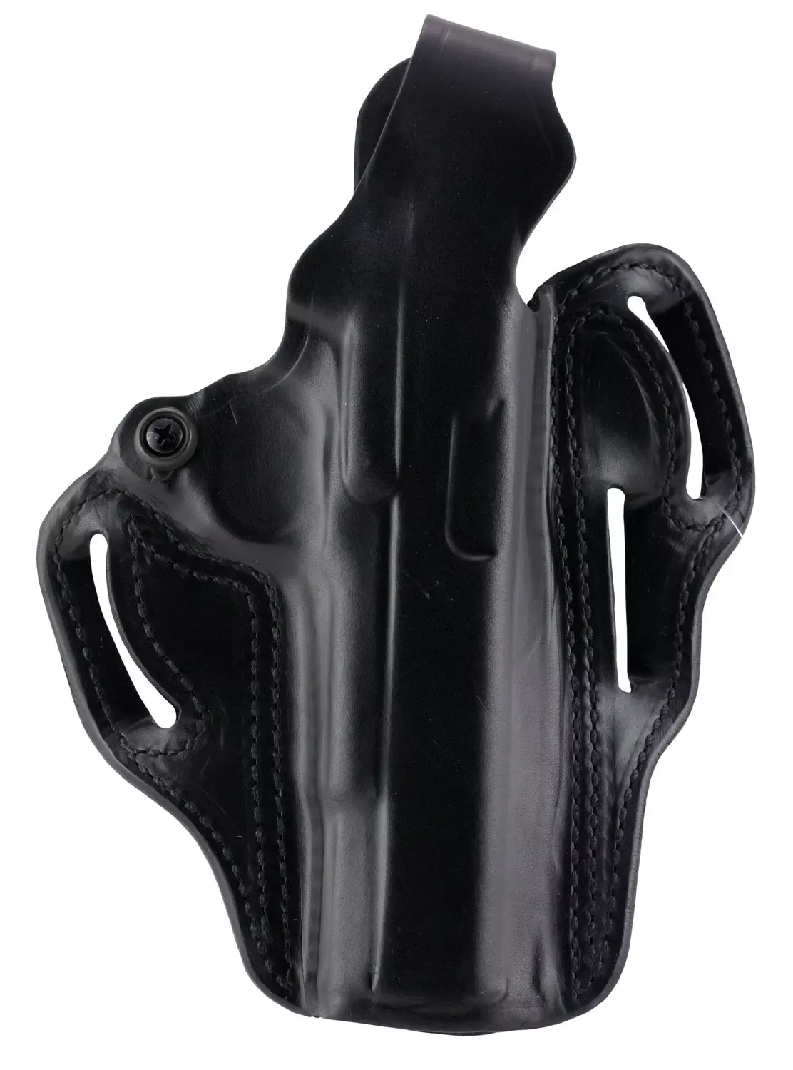 DeSantis Gunhide Thumb Break Scabbard Black Leather Belt fits Glock 19,19X RH