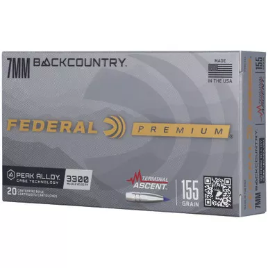 FED TERM ASCENT 7MM BC 155GR 20/200