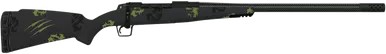 Fierce Firearms ROG308WIN20BF Carbon Rogue308 Win 4+1 20" Carbon Fiber Barrel, Black Cerakote Steel Rec, Forest Camo Rogue Stock