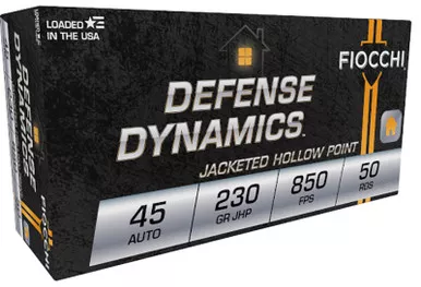 Fiocchi 45T500, 45 ACP, 230 Grain, 50 Rds