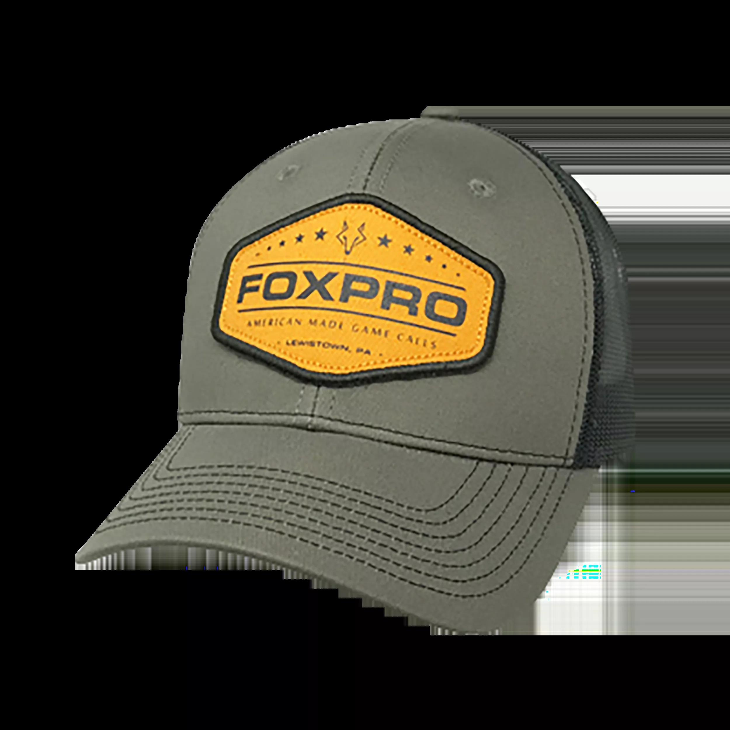 Foxpro Campfire Olive Green/Black Structured Hat