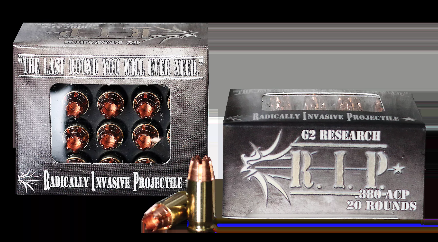 G2 Research ACP R.I.P 380 ACP 62 gr Hollow Point (HP) 20 Bx/ 50 Cs