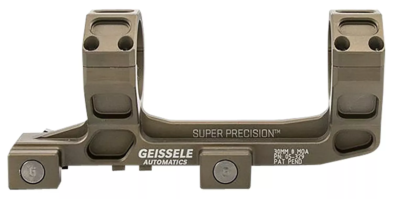 Geissele Automatics Super Precision Vortex Scope Mount/Ring Combo Standard Desert Dirt Aluminum