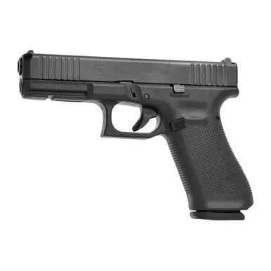 Glock 17 Gen 5, 9MM Luger, MOS, 17 Rds, Black