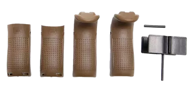Glock 30873 Backstrap/Beavertail Set, Dark Earth Polymer