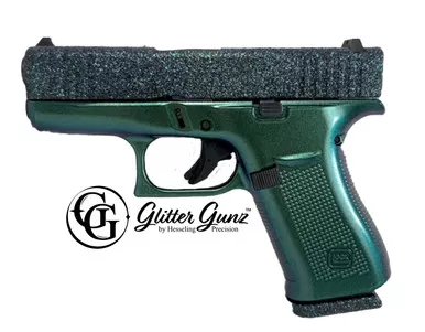 GLOCK 43X, 9MM, 3.41″ Barrel, 10 Rds, Galaxy Glitter Finish