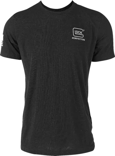 Glock AP96307 2nd Amendment Tee, Black Cotton/Polyester, Short Sleeve, Medium