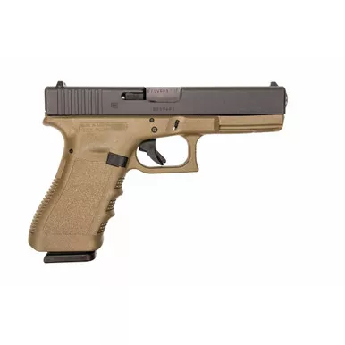 Glock G17 Gen 3, 9MM Luger, 4.49″ Barrel, 17 Rds, OD Green Frame, Black Slide