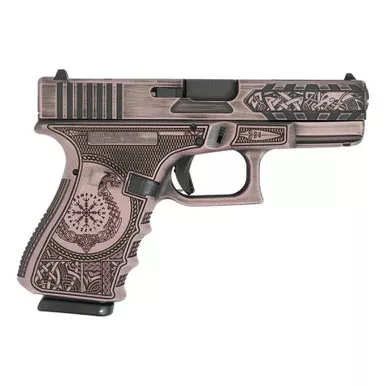 Glock G19 Gen 3, 9MM Luger, 4.01" Barrel, 15 Rds, Custom Valkyrie Finish