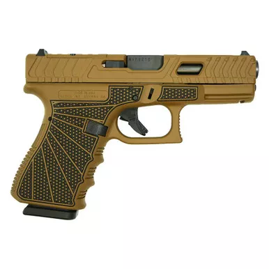 Glock G19 Gen 3, 9MM Luger, 4.6" Barrel, 15 Rds, Jimbo Ripple Stipple