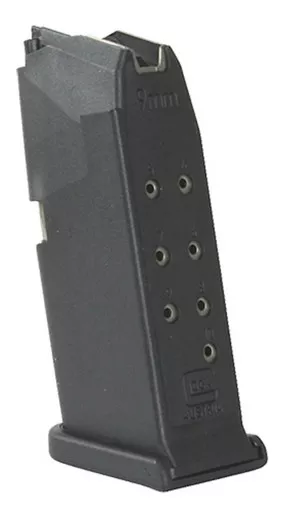 Glock G26 Magazine, 9MM, 10 Rds, Black